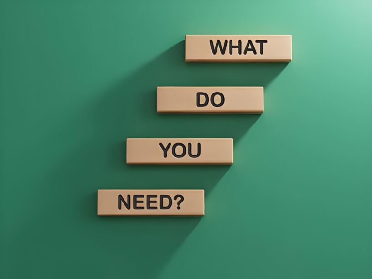 Understand & communicate your business needs 